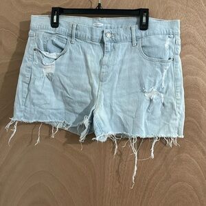 Shorts Jean light blue